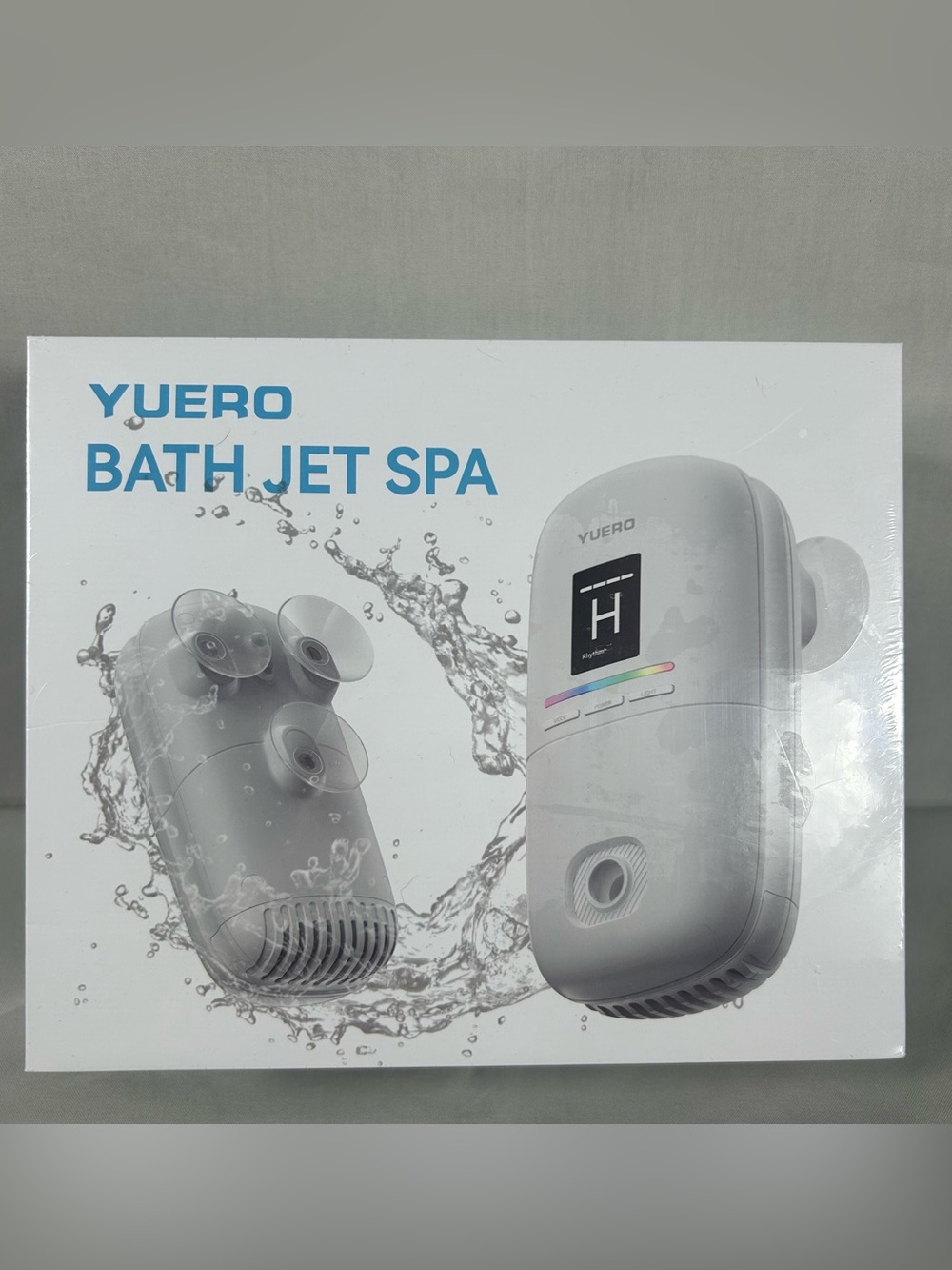 Yuero Bath Jets For Tub Blue Bubble Mode Cordless Waterproof Portable NWT